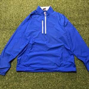 Puma golf blue windbreaker jacket